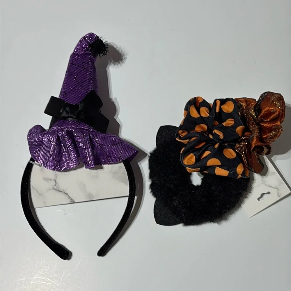 Girl’s Halloween Theme Hair Accessory Bundle